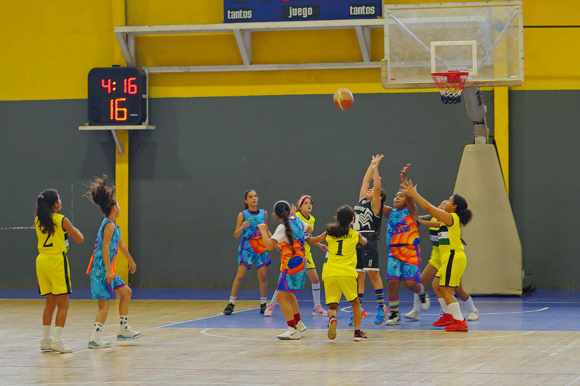 Inicia Campeonato Nacional de Minibaloncesto Femenino 
