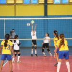 Eliminatoria de Juegos Escolares Departamentales en la disciplina de voleibol