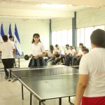 Estudiantes del Instituto Miguel Ramírez Goyena demuestran habilidades en Tenis de Mesa