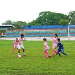 Fútbol 7 fememino enciende pasión y emoción en Juegos Escolares Nacionales de Primaria