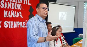 Realizan Foro Estudiantil “El legado de Sandino, hoy, mañana y siempre” en el Colegio San Sebastián