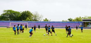 Se desarrolla competencia de Juegos Escolares nivel Intermedio en la disciplina de fútbol