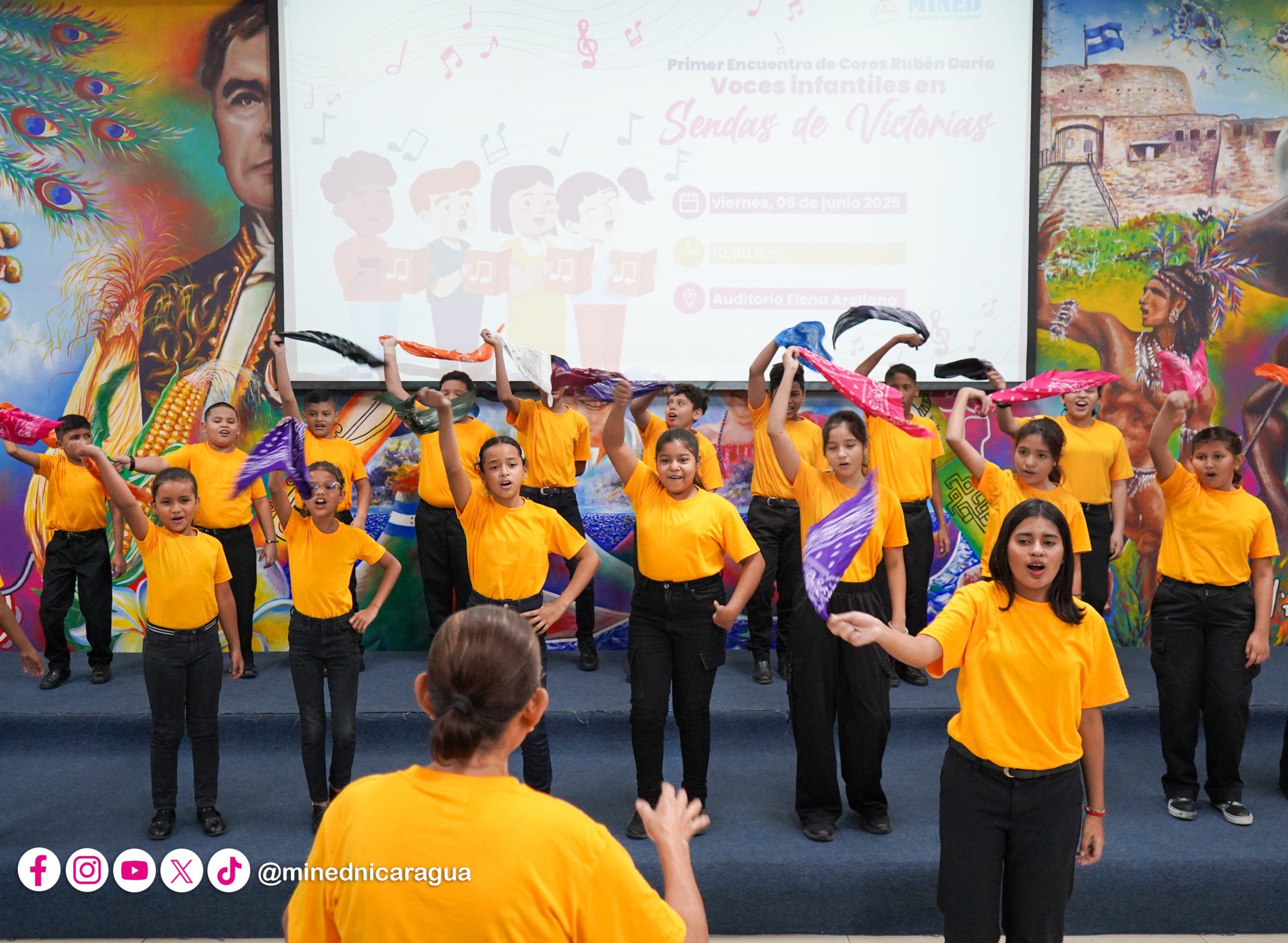 Primer Encuentro de Coros Rubén Darío “Voces infantiles en sendas de victorias”