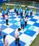 Torneo de Ajedrez humano con maestros y estudiantes de Managua