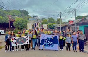 Familias de Boaco se desbordan a celebrar a la Patria Bendita y Siempre Libre