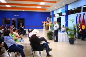 Servidores Públicos del MINED consolidan conocimientos históricos sobre : El Nacimiento de la Gritería Nicaragüense y las dos Bandera Símbolos Nacionales