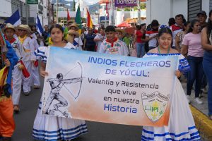 Comunidad Educativa de Matagalpa rinde honor a la Patria en el Cuarto Desfile Escolar “Todos San Jacinto”