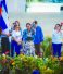 Copresidentes de Nicaragua reciben Antorcha de la Unión Centroamericana