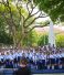 Coros Escolares Rubén Darío de Managua, unen sus voces para cantar a la Patria