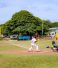 Jóvenes atletas de Secundaria demuestran su destreza en béisbol durante los Juegos Escolares Nacionales 2025   