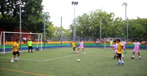 Liga Nacional de Fútbol Sala con estudiantes de Secundaria