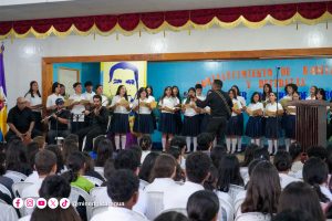 Primer concierto artístico de Coro Escolar del Centro Educativo Bismarck Martínez
