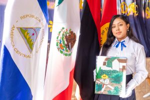 Estudiante destacada recibe reconocimiento en el XXIX Concurso Infantil de Dibujo “Este es mi México”