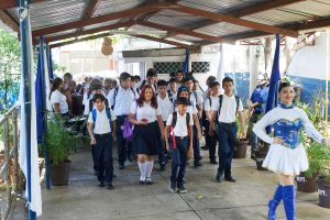 Estudiantes del Colegio 14 de Septiembre celebran inicio del Ciclo Escolar 2026 en ambientes festivos