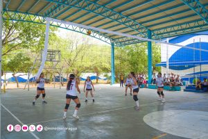 Festival de Voleibol femenino se celebra con destacadas atletas de centros educativos de Managua