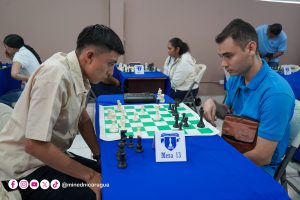 MINED reúne a los mejores maestros del tablero en etapa nacional de Olimpiadas de Ajedrez